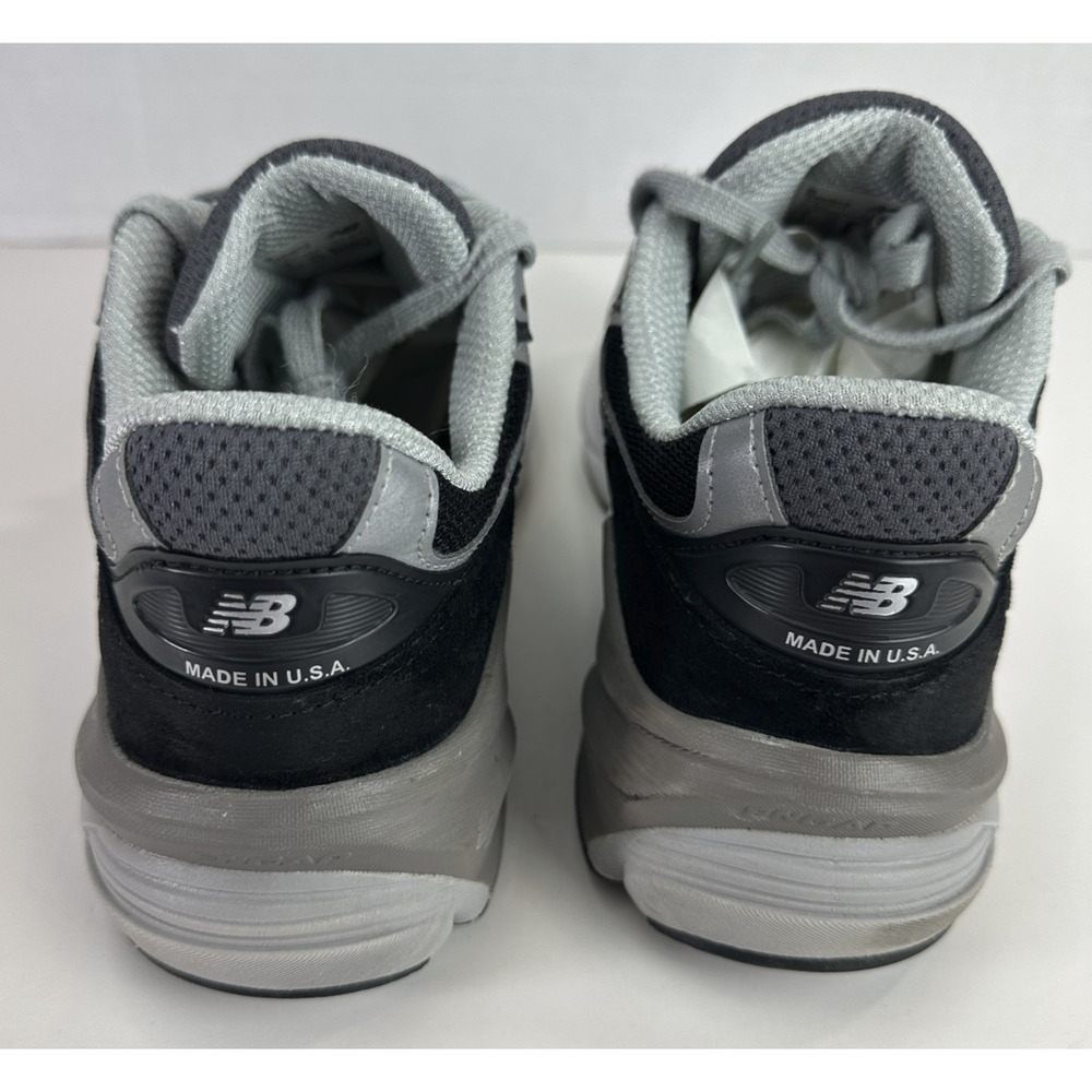 New Balance 990V6 Black Suede Shoes W990BK6 Sneakers Women’s Size 9 B USA Made - Picture 8 of 16